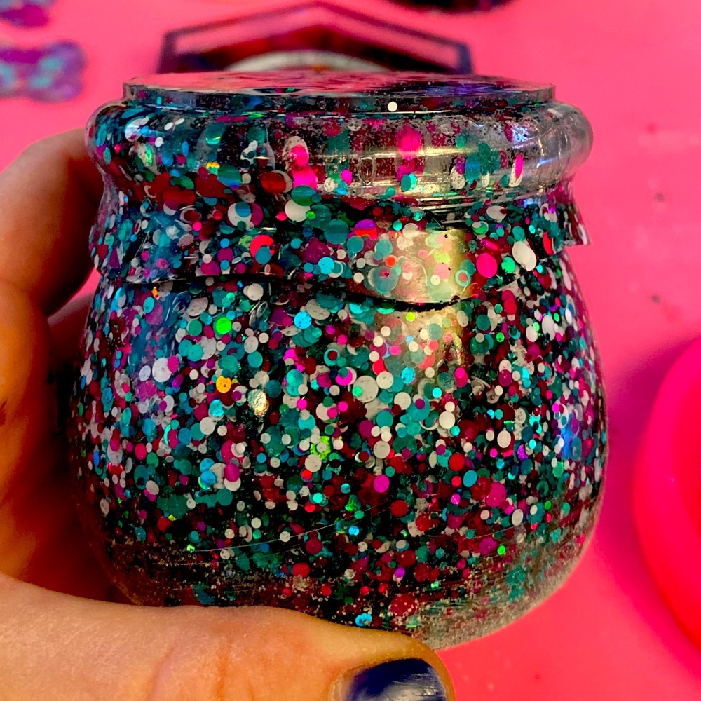 Resin Jar Smell proof, leak proof, glitter jar